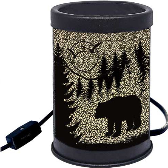 Rivers Edge Bear Silhouette Candle Warmer, 2881, 643323928813