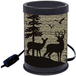 Rivers Edge Deer Silhouette Candle Warmer