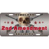 Rivers Edge License Plate 2Nd Amendment