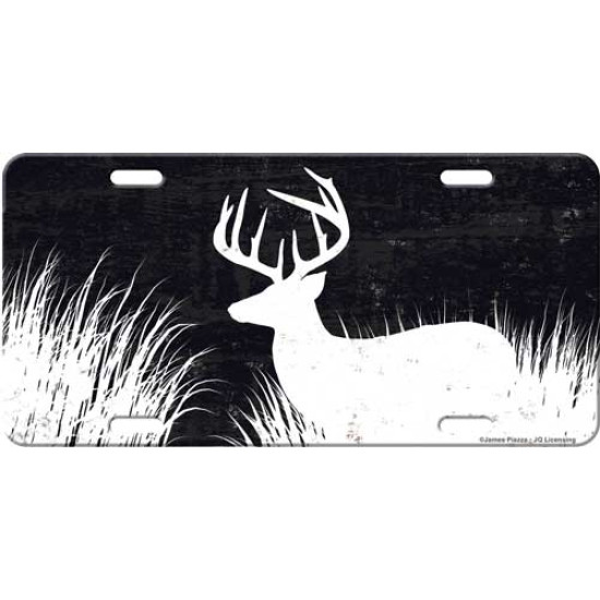 Rivers Edge License Plate Deer Silhouette, 2701, 643323927014