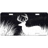 Rivers Edge License Plate Deer Silhouette