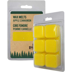 Rivers Edge Melt Wax 2.5Oz Apple Cinnamon For Cndle Wrmr