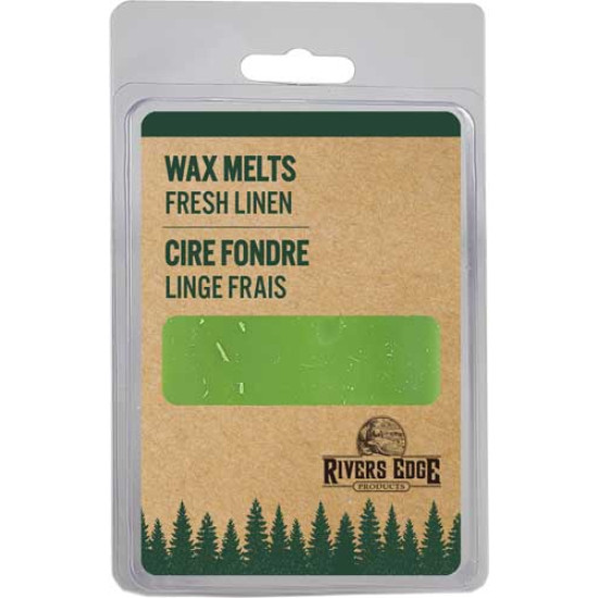 Rivers Edge Melt Wax 2.5Oz Fresh Linen For Candle Warmer, 2951, 643323929513