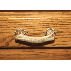 Rivers Edge Drawer Handle 4" Antler