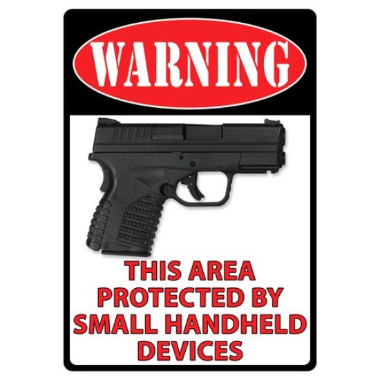 Rivers Edge Sign 12"X17" Warning-This Area Is Protected, 1489, 643323148907