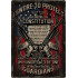 Rivers Edge Embossed Sign 12"X 17" Guardians Of Constitution