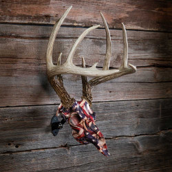 Mountain Mike'S American Flag Deer Skull Master Kit W/Pstnr