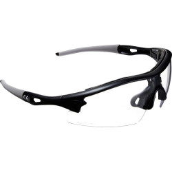 Allen Aspect Shooting Glasses Clear/Black Frame