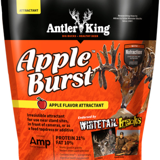 Antler King Apple Burst Attractant 5# Bag, AKABA5, 747101000545