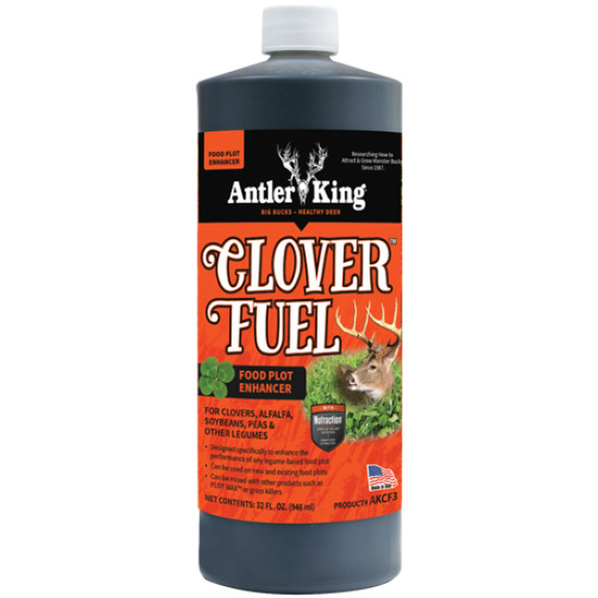 Antler King Clover Fuel Legume Liquid Fertilizer 32Fl Oz, AKCF3, 747101000705