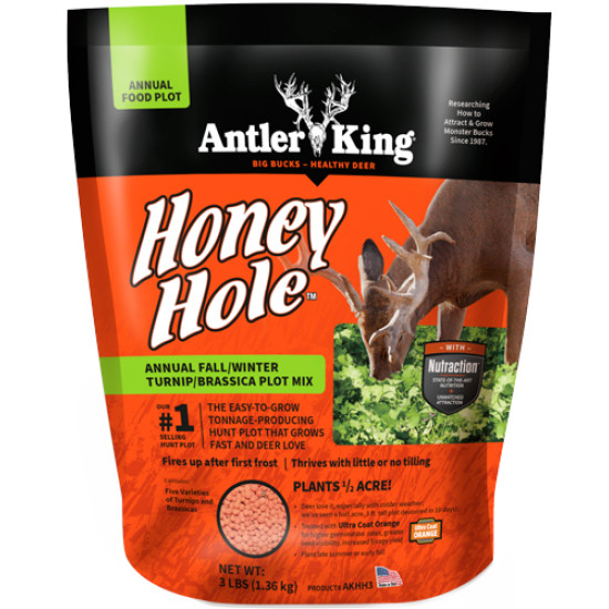 Antler King Honey Hole 1/2 Acre 3Lb Fall Annual, 3HH, 747101000200