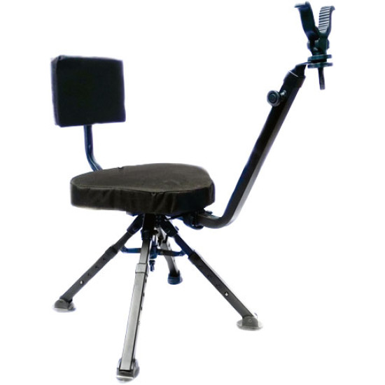 Benchmaster Four Leg Ground Blind Shooting Chair, BMGBSC2, 751710507647