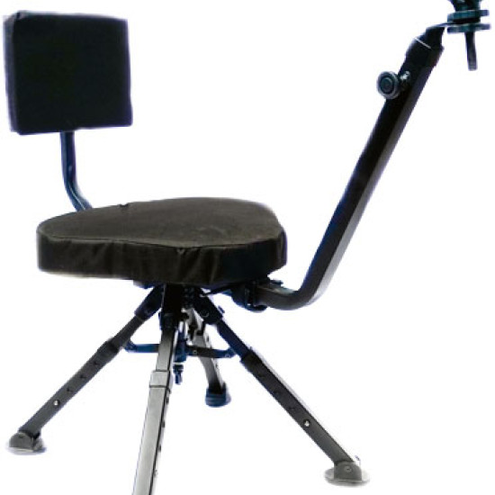 Benchmaster Four Leg Ground Blind Shooting Chair, BMGBSC2, 751710507647