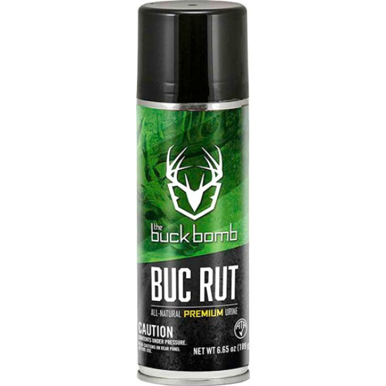 Buck Bomb Deer Lure Buc Rut 6.5 Oz Aerosol, HS-200028, 021291709779