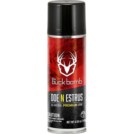 Buck Bomb Deer Lure Doe In Estrus 6.65 Oz Aerosol, HS-200050, 021291709991