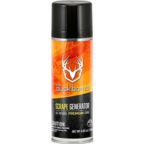 Buck Bomb Deer Lure Scrape Generator 6.65 Oz Aerosol, HS-200026, 021291709755