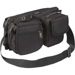 Bulldog Bdt Deluxe Satchel Go Bag/Waist Pack W/Molle Black