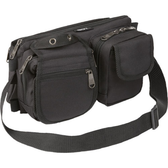 Bulldog Bdt Deluxe Satchel Go Bag/Waist Pack W/Molle Black, BDT403B, 672352012682