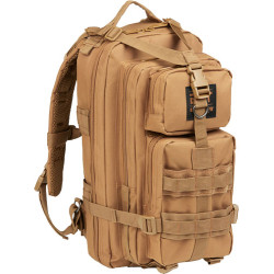 Bulldog Compact Backpack Tan W/ Molle