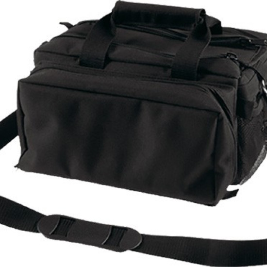 Bulldog Deluxe Range Bag Black Heavy Duty Nylon Water Resist, BD910, 672352249101