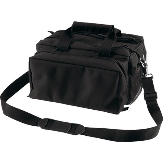 Bulldog Deluxe Range Bag Black Heavy Duty Nylon Water Resist, BD910, 672352249101