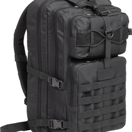 Bulldog Med Ranger Backpack W/ Molle Black, BDT411B, 672352012651