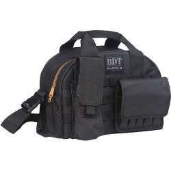 Bulldog Tactical Range Bag W/ Molle Mag Pouches Black