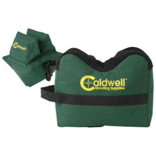 Caldwell Deadshot Benchrest Bag Set Frt & Rear Unfilled, 248885, 661120488859