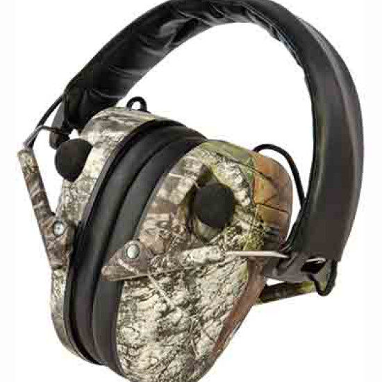 Caldwell E-Max Ear Muff Low- Profile Electronic Mobu Camo, 487200, 661120872009