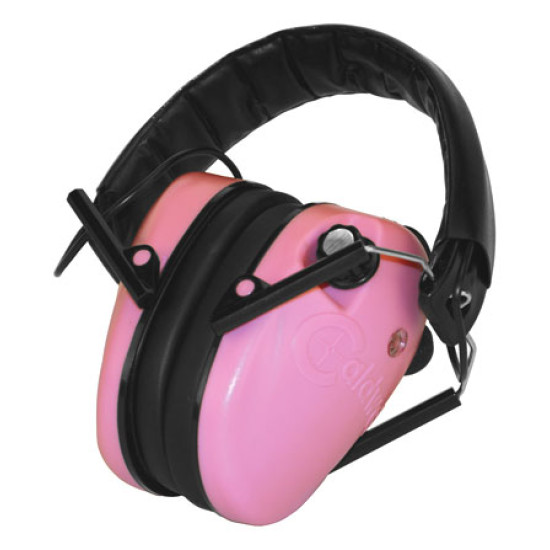 Caldwell E-Max Ear Muff Low Profile Electronic Pink, 487111, 661120871118