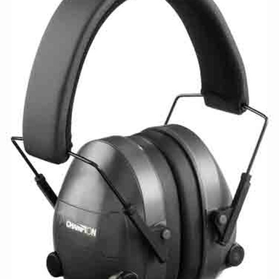 Champion Electronic Ear Muffs 25Db Black, 40974, 076683409744