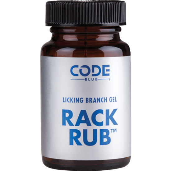 Code Blue Deer Lure Rack Rub Licking Branch Gel 2Oz., OA1228, 707114012805