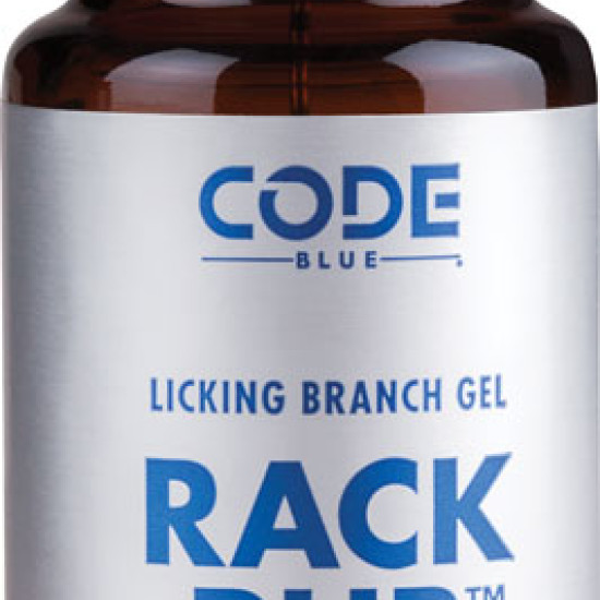 Code Blue Deer Lure Rack Rub Licking Branch Gel 2Oz., OA1228, 707114012805