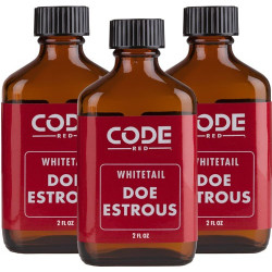 Code Red Deer Lure Doe Estrus Triple Pack 2Fl Oz/Ea