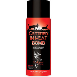 Conquest Scents Deer Lure Certified In Heat Aerosol 4Oz