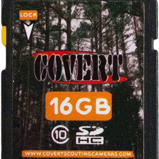 Covert Camera 16Gb Sd Memory Card Class 10 High Speed, 2830, 898079002830