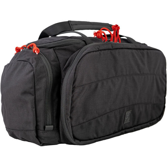 Grey Ghost Gear Range Bag Black W/Red Zipper Pulls, 60200-2, 810001170721