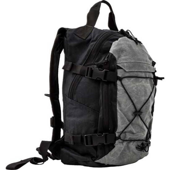 Grey Ghost Gear Throwback Bag Black/Grey, 6022-BLK-GRY, 810001170790