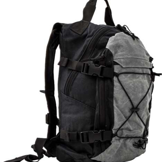 Grey Ghost Gear Throwback Bag Black/Grey, 6022-BLK-GRY, 810001170790