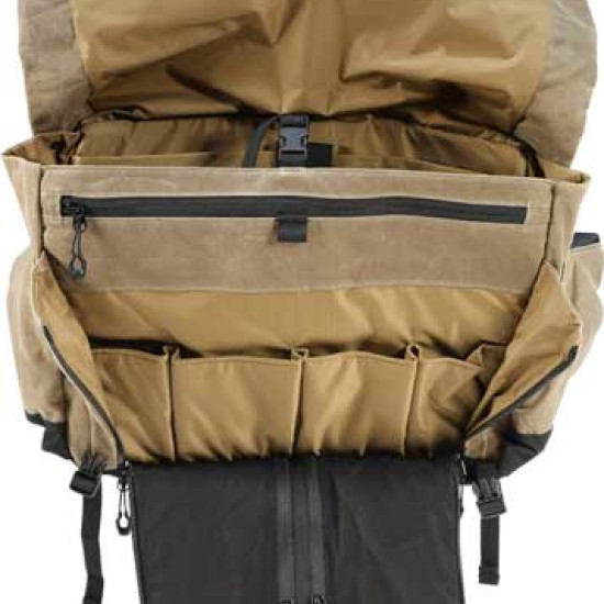 Grey Ghost Gear Wanderer Bag 2.0 Waxed Canvas Field Tan, GTG5906TAN, 810001170998