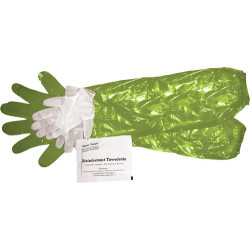 HME Game Cleaning Glove Combo Shoulder & Wrist W/Towlette