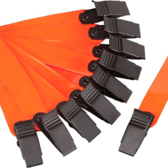 HME Trail Markers Reflective Orange 10Pk, HMEOTM3, 830636004031