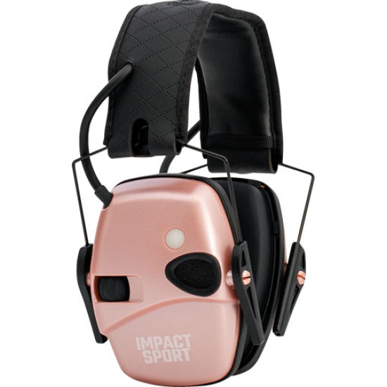 Howard Leight Impact Sport Bluetooth Earmuff Youth Rose, R-02544, 033552025443