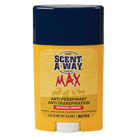 HS Antiperspirant Stick Scent-A-Way Max 2.25Oz., HS-07739, 021291077397