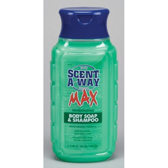 HS Body Wash & Shampoo Scent-A-Way Max 12Fl Ounces, HS-07755, 021291077557