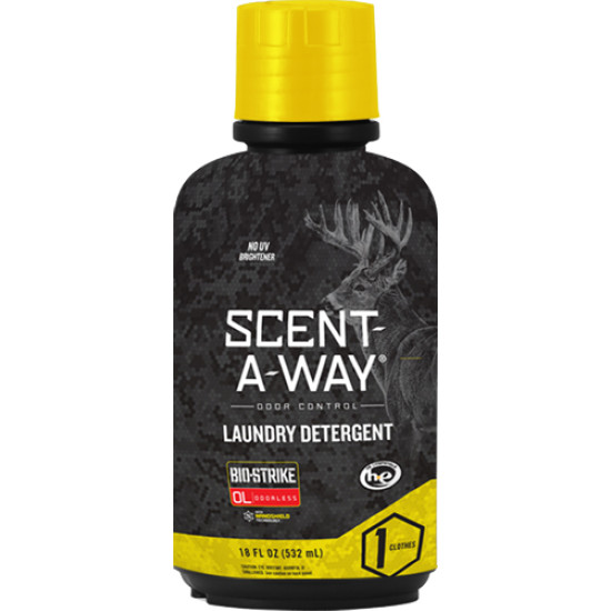 HS Clothing Wash Scent-A-Way Bio-Strike 18Fl Ounces, HS-SAW-100095, 021291709441