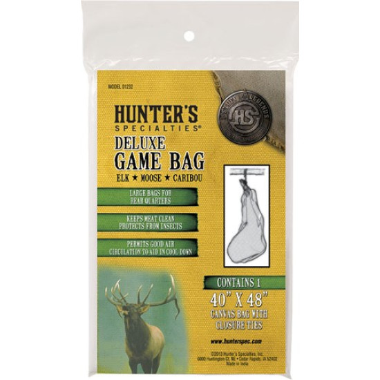 HS Game Hanging Bag Deluxe Heavy Duty 40"X48" Reusable, HS-01232, 021291012329