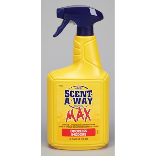 HS Scent Elimination Spray Scent-A-Way Max 32Fl Oz., HS-07741, 021291077410