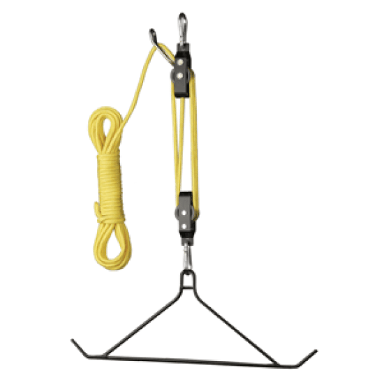 HS Skinning Gambrel & Hoist 4:1 Ratio 600Lbs, HS-00645, 021291006458