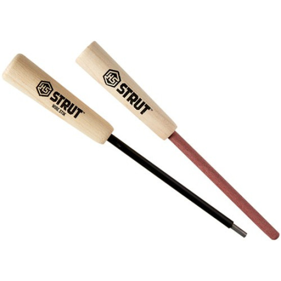 HS Strut Call Striker Twin Pack For Pot Style Carbon/Wood, HS-07067, 021291070671